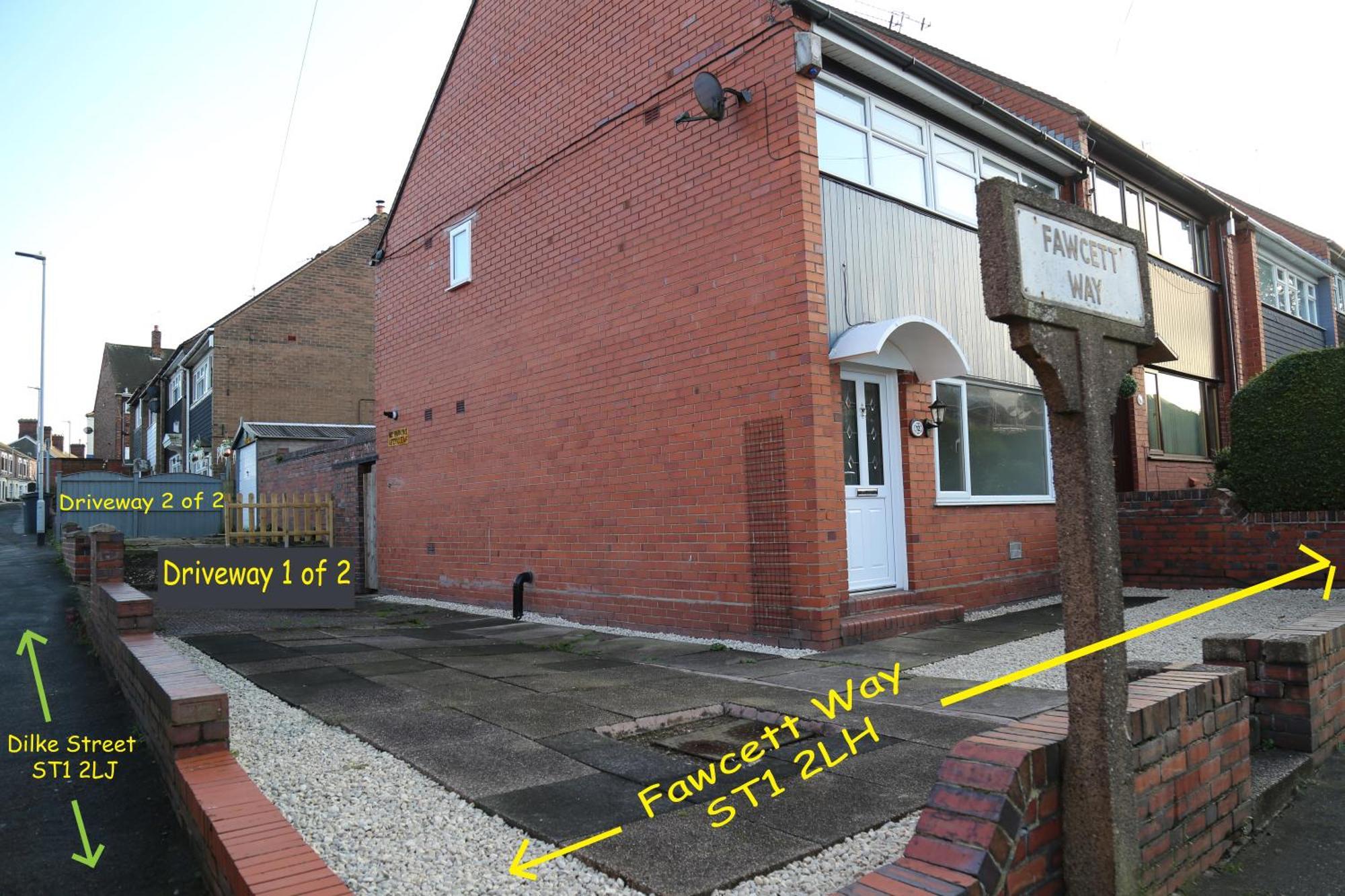 Holiday home Lucky - Ideal For Trade, Consultants & Family - Near Alton Towers, 3 Bedrooms - 4 Beds - Max 5 Guests Stoke-on-Trent